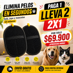 GUANTE PARA MASCOTAS QUITA PELOS